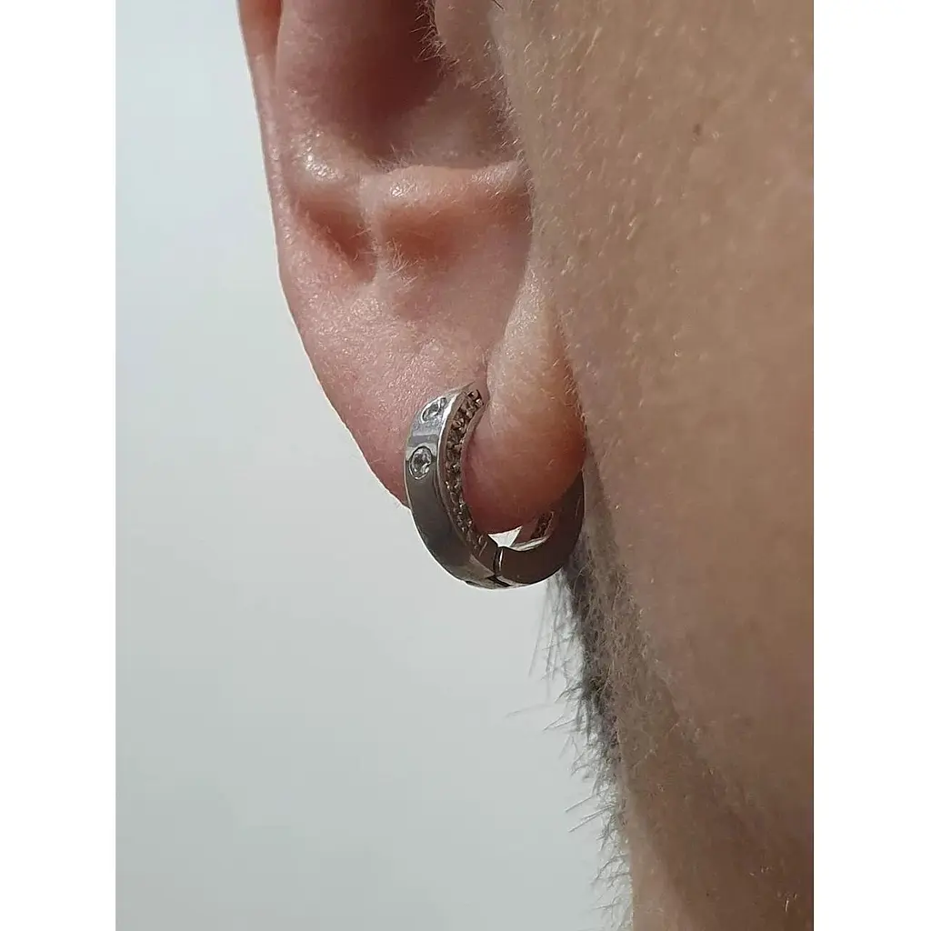 Срібні сережки TOP Silver з фіанітами. 9520160Б - фото 2