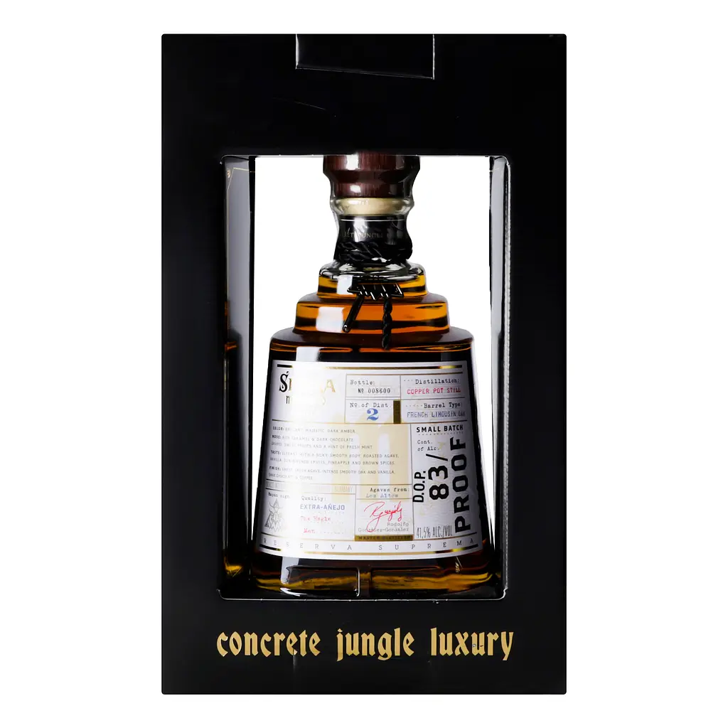 Текила Sierra Milenario Extra-Anejo 100% Agave, 41,5%, 0,7 л - фото 3