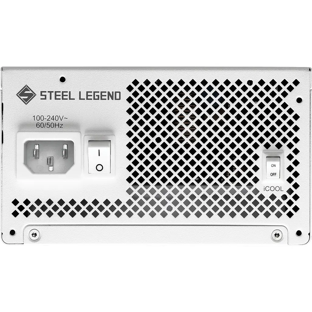 Блок живлення 1000W ASRock SteelLegend Білий SL-1000GW ATX 3.1 135mm, 80+ Золотистий, Fully Modular, Retail - фото 2