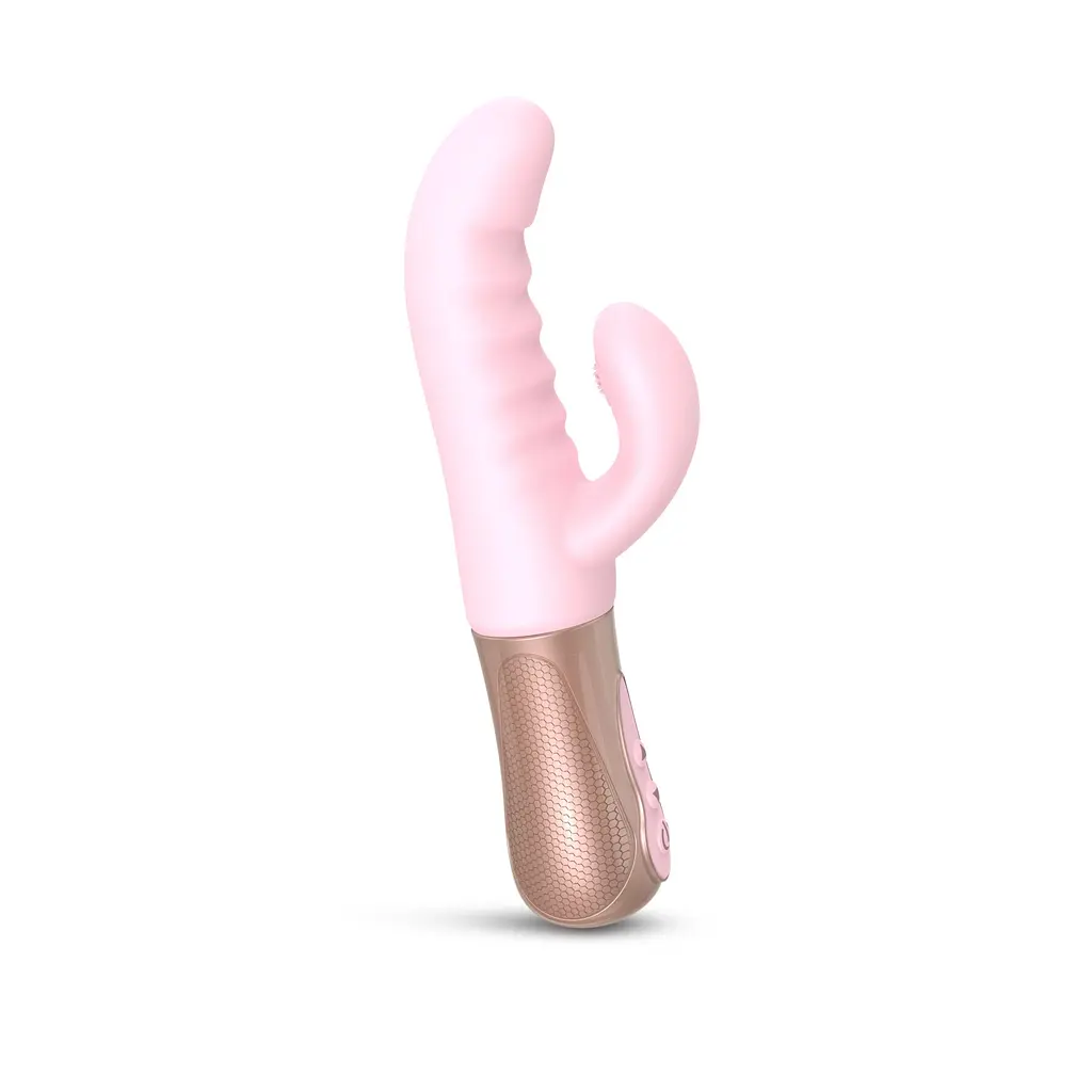 Двосторонній пульсатор-кролик Love To Love SASSY BUNNY - Baby Pink