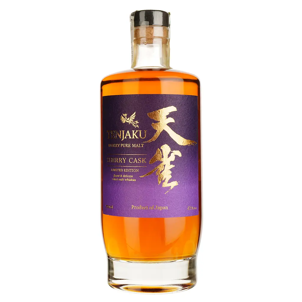 Виски Tenjaku Pure Malt Sherry Cask Japanese Whiskey 43% 0.7 л  - фото 2
