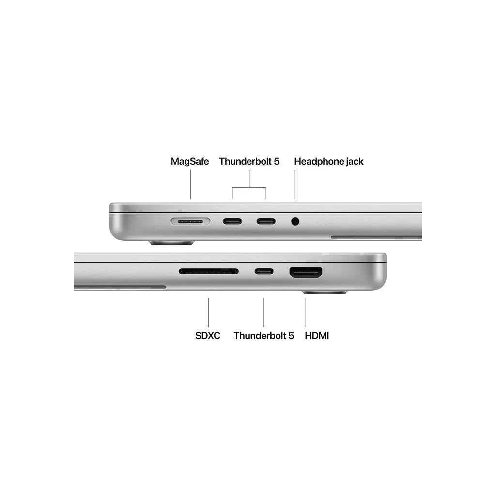 Ноутбук Apple MacBook Pro 16 A3429 M5 Max Silver (MGE74UA/A) - фото 7