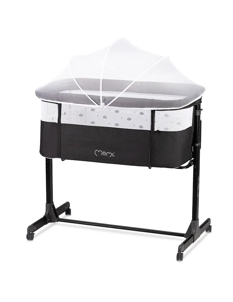 Кроватка приставная Momi Revo Dark Grey - фото 10