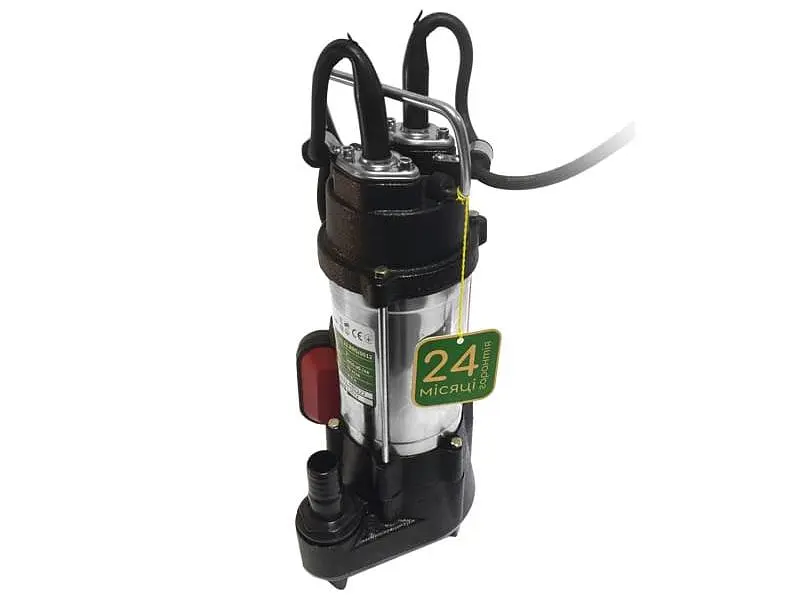Дренажно-фекальний насос toНасоси WQV250F 0.25 кВт H7.5(5.5) Q83(50) л/хв, кабель 5 м (ТР-00022258)