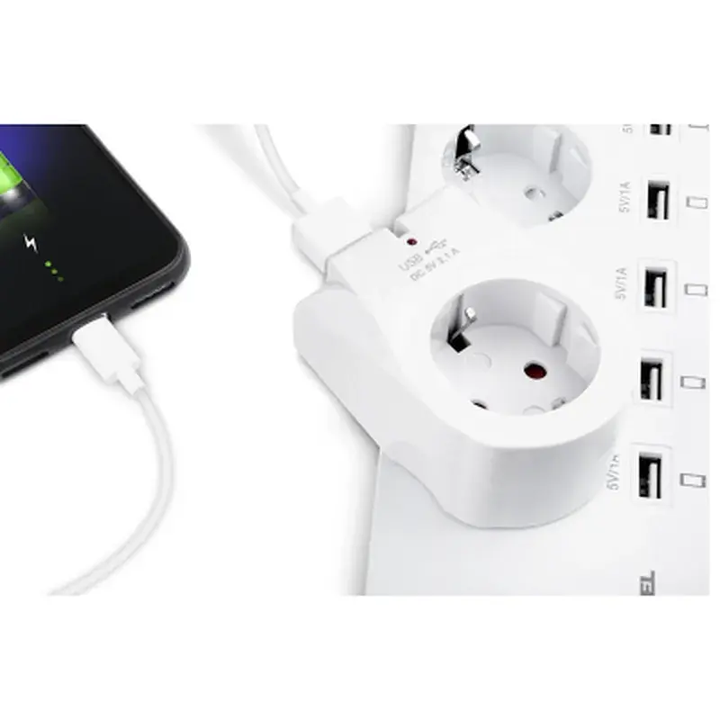 Зарядний пристрій REAL-EL 2*USB 10W (CS-25) - фото 6