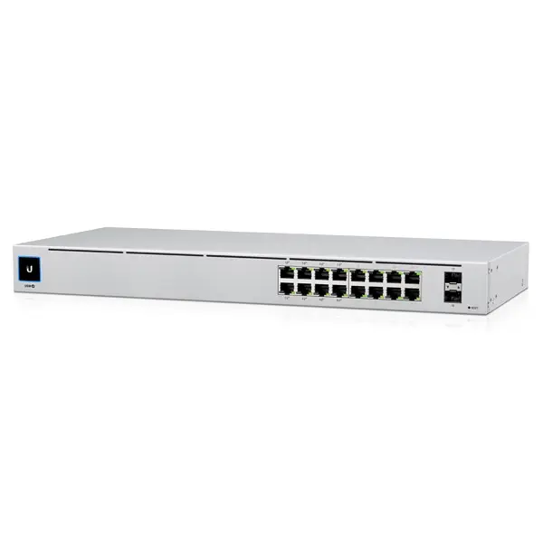 Комутатор Ubiquiti UniFi Gen2 USW-16-POE - фото 2