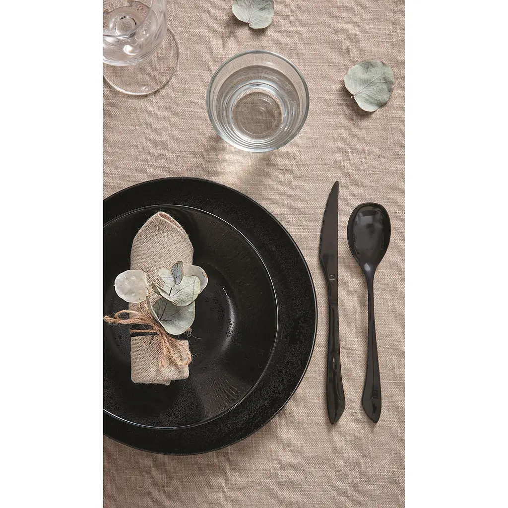 Тарелка суповая Luminarc Diana 20 см Black (V0123) - фото 11