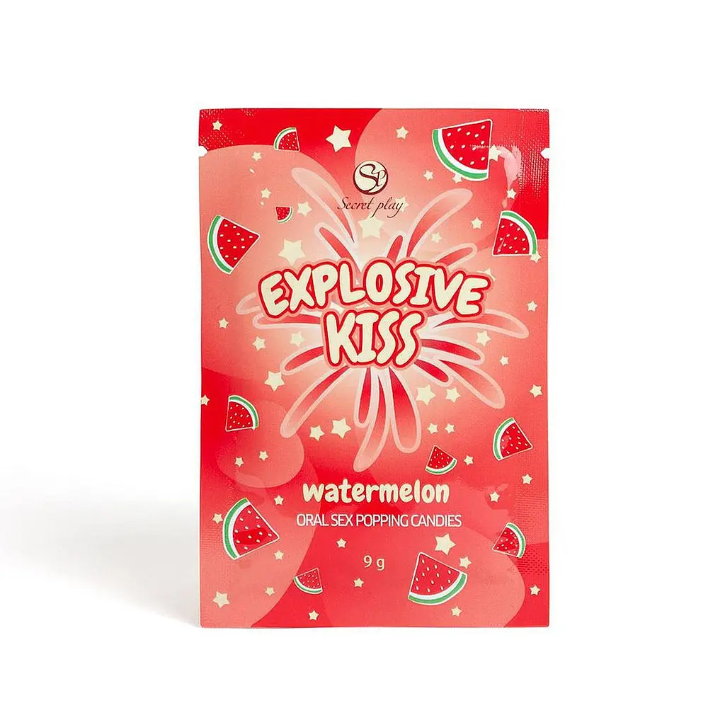 Стріляючі цукерки - Secret Play Explosive Kiss Watermelon, 9 г - фото 4