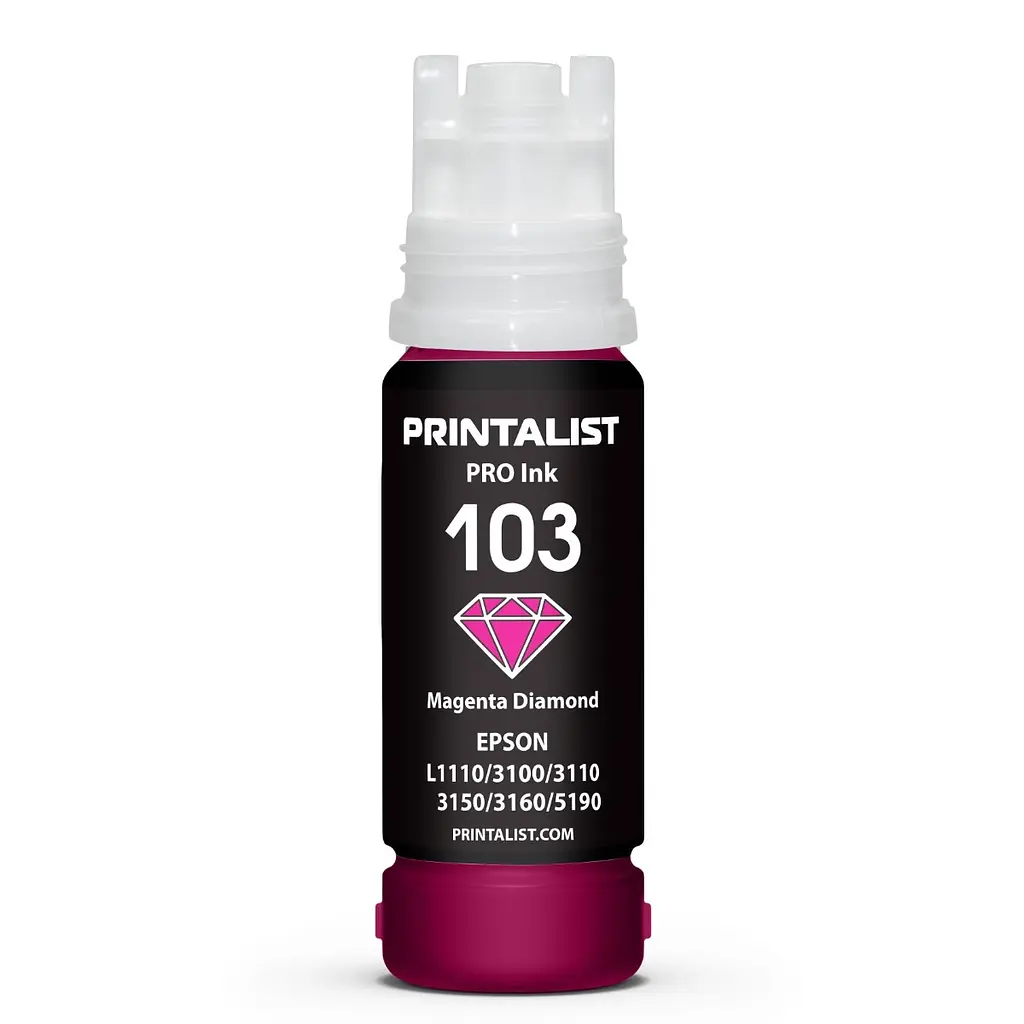 Чорнило PRINTALIST 103 для Epson L3100/3110/3150 70г Magenta водорозчинне (PL103M) - фото 2