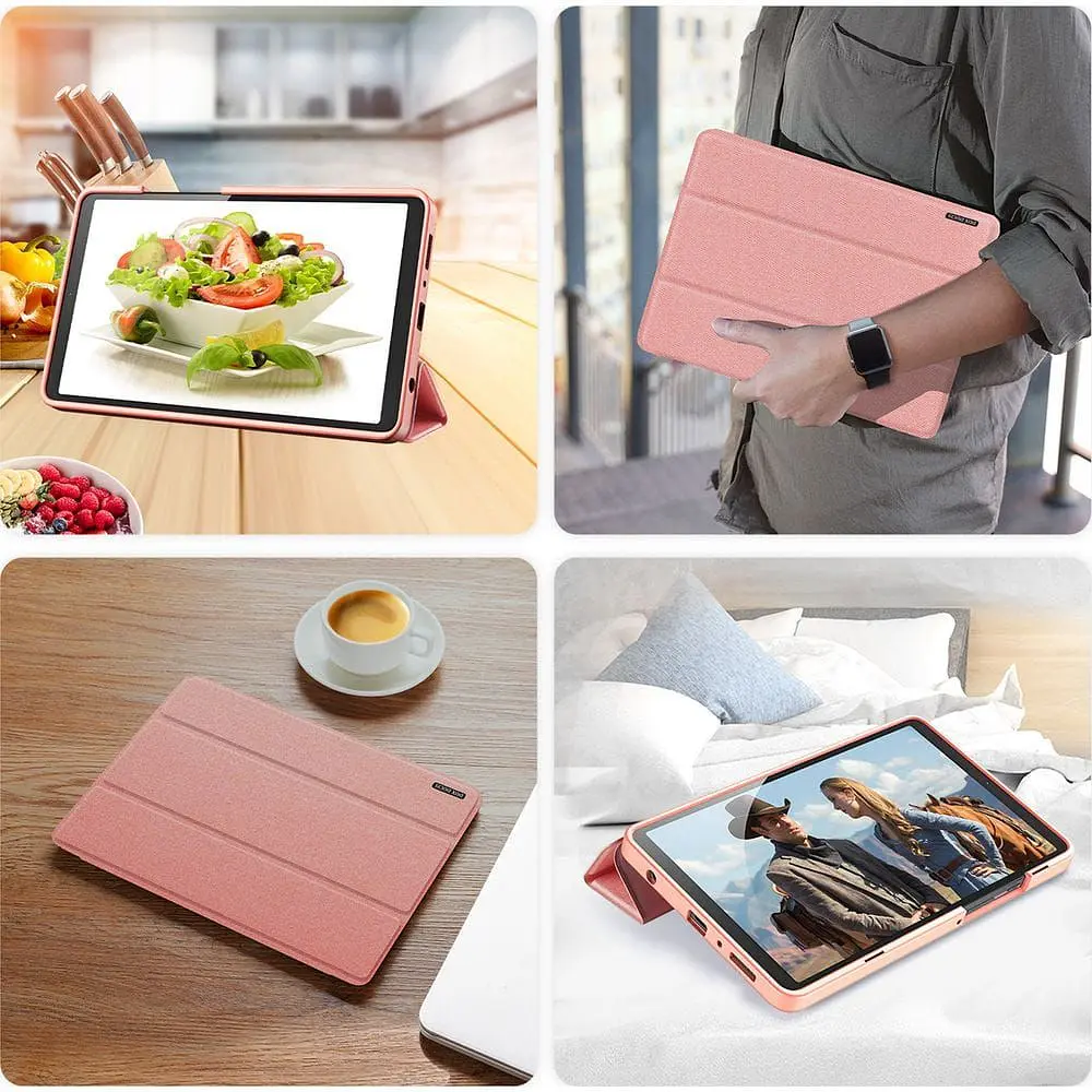 Чохол Dux Ducis Domo для для Samsung Galaxy Tab A11/A9 (8.7'') Світло-рожевий - фото 7