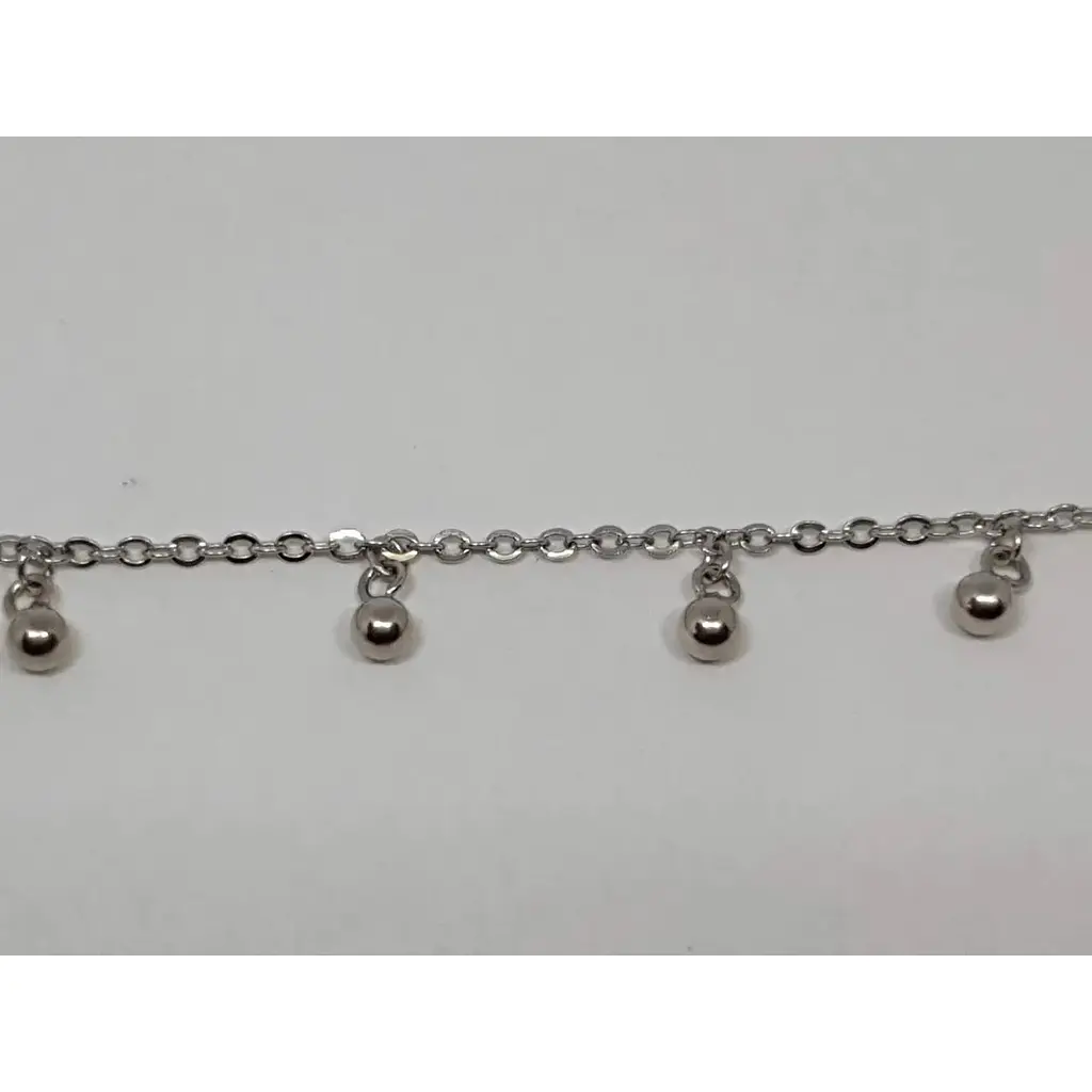 Срібне кольє Діама Кульки. 50011117333 - фото 2