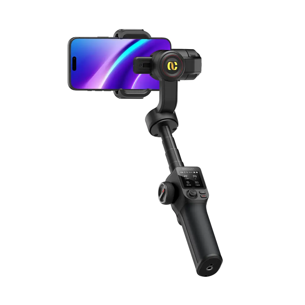 Триосьовий стабілізатор AOCHUAN Professional Gimbal Stabilizer for Smartphone SMART X3 AI Black (AOCHUAN-SMARTX3AI-W) - фото 6