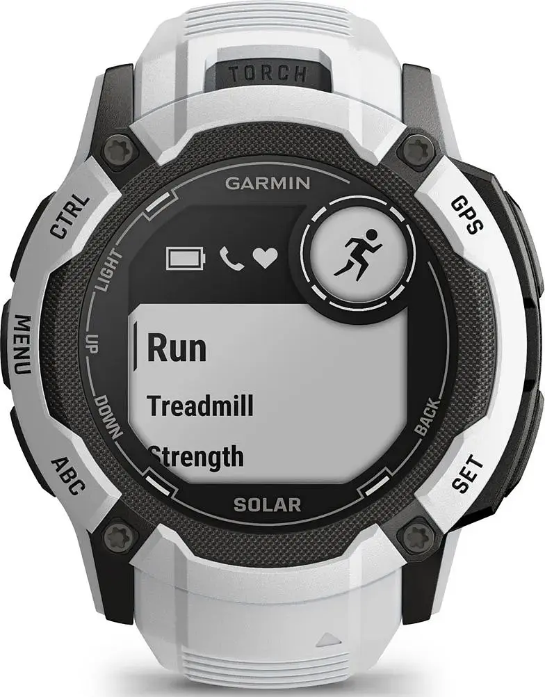 Смарт-годинник Garmin Instinct 2X Solar Whitestone (010-02805-14/04/44) - фото 6