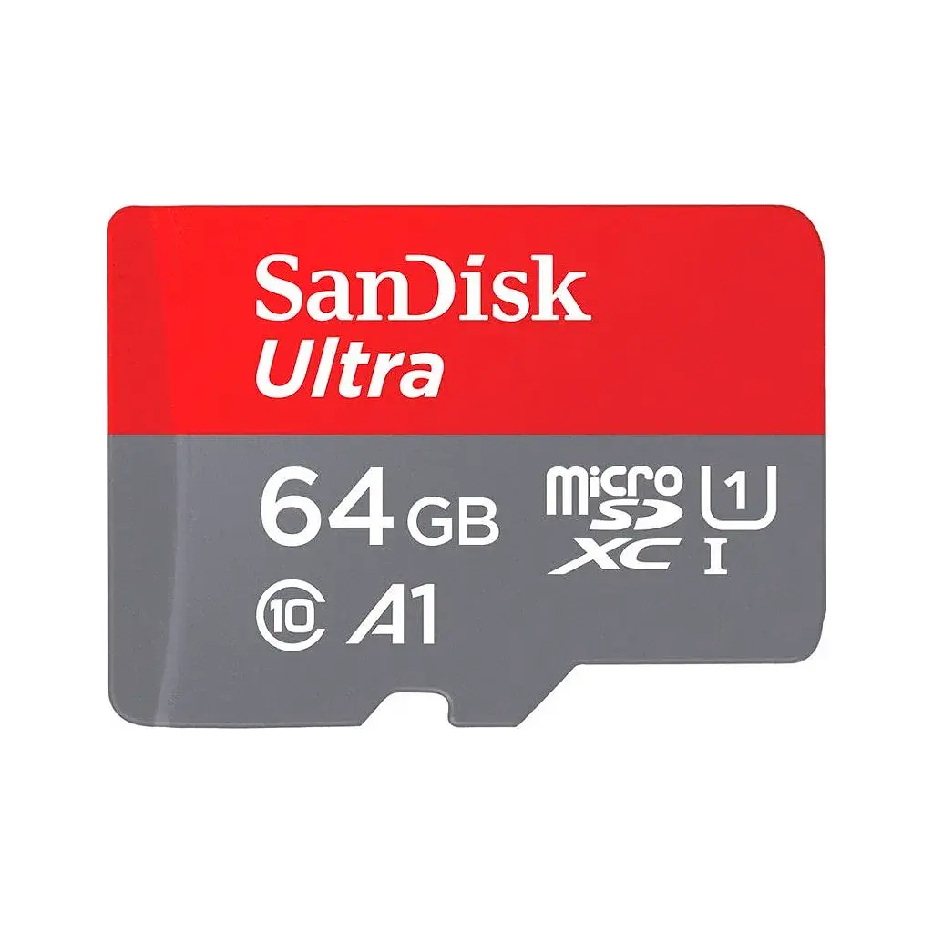 Карта пам'яті SanDisk 64GB microSD Class 10 A1 R-140 (SDSQUAB-064G-GN6IA) - фото 2