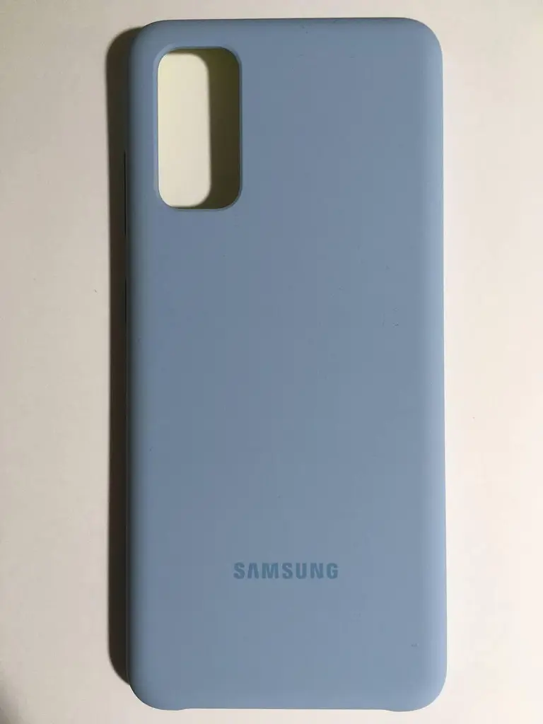 Чохол силіконовий Silicone Cover SM-G980 для Samsung Galaxy S20 (6.2") Sky Blue - фото 3