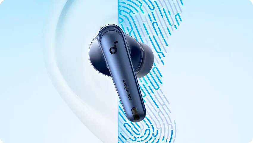 Навушники SoundCore Liberty 4 NC Navy Blue [A3947G31] [94013] - фото 3