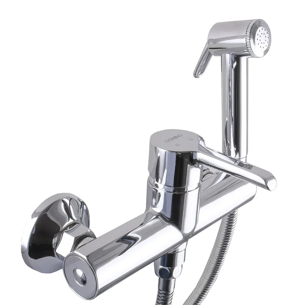 Змішувач гігієнічний Domino Prestige DPS-206N хром (25214) - фото 4