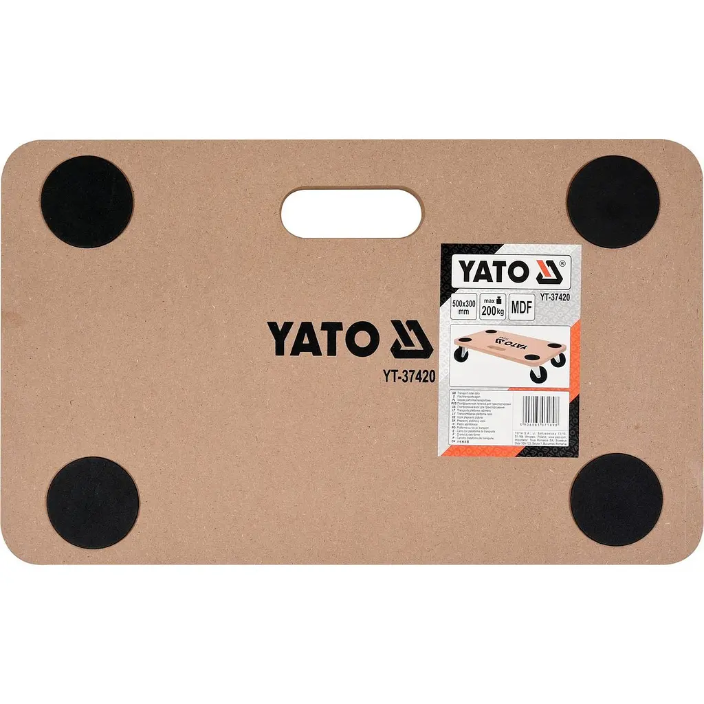 Візок-платформа Yato 500х300х18 мм (YT-37420) - фото 3
