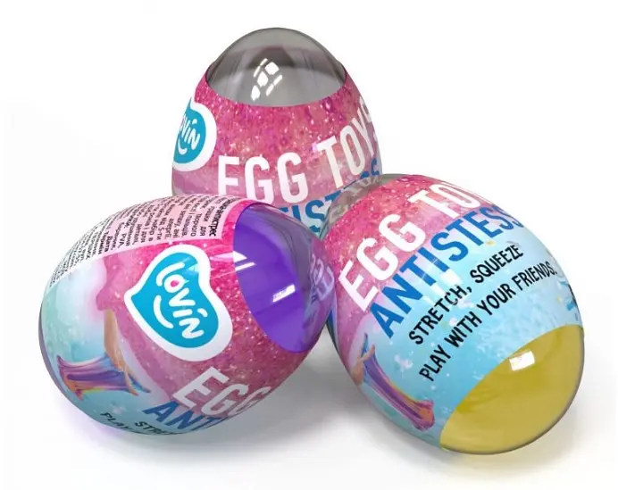 Іграшка-антистрес Egg Toys Neon, TM Lovin, Окто - фото 2