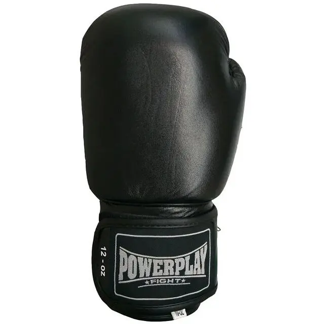 Перчатки боксерские PowerPlay PP 3088 Black - 12 унций - фото 3