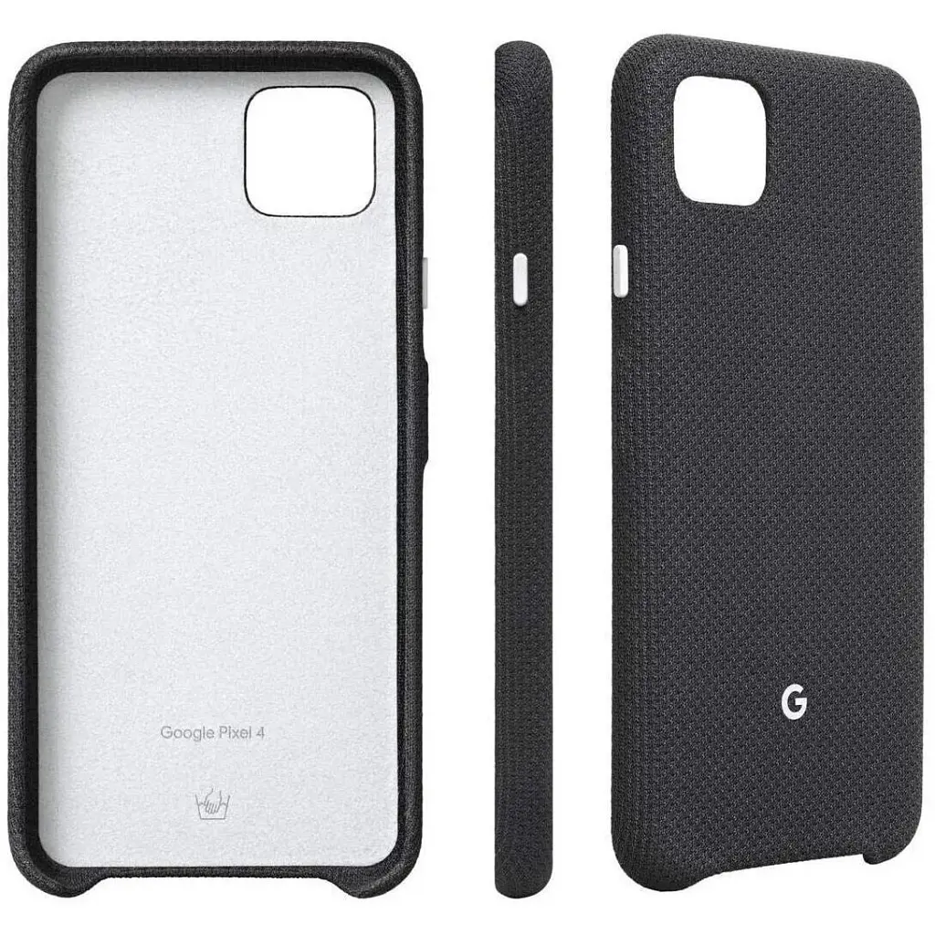 Чохол-накладка Google Official Fabric для Google Pixel 4 Black (GA01280) - фото 4