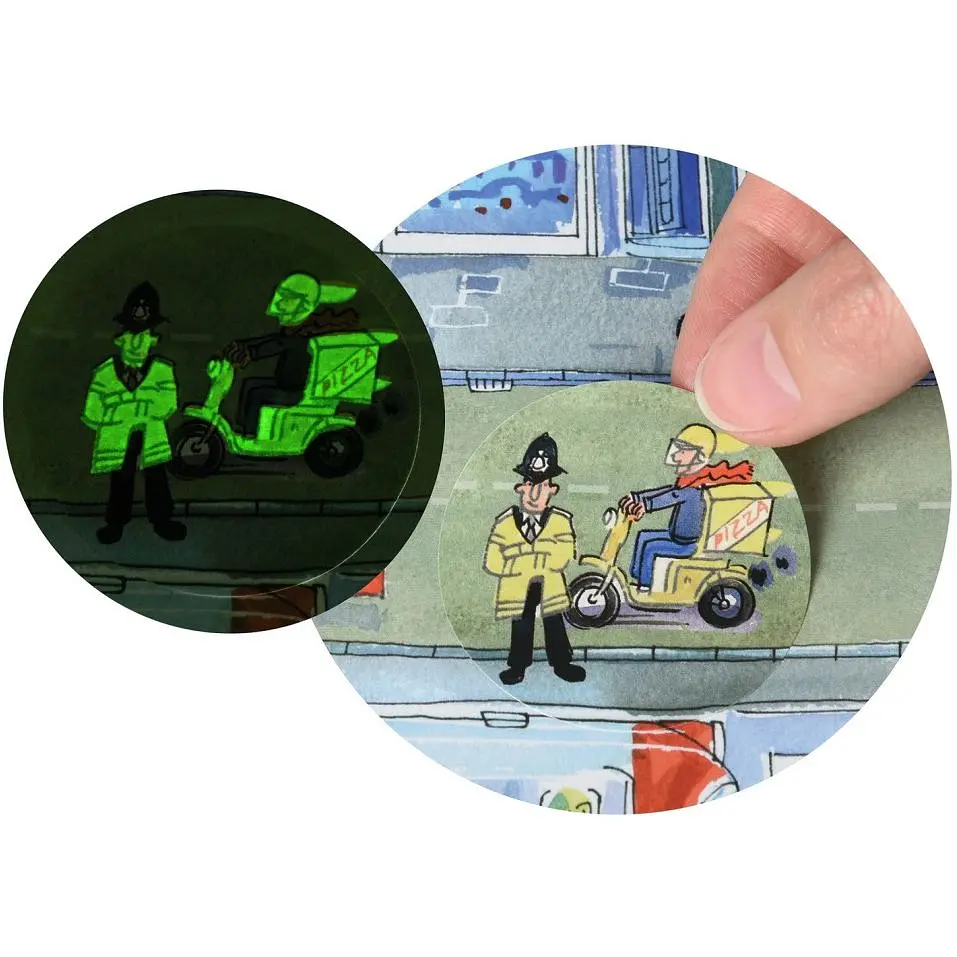 Набор переводных наклеек Scribble Down с онлайн приложением Лондон А4 SD/19 - фото 3