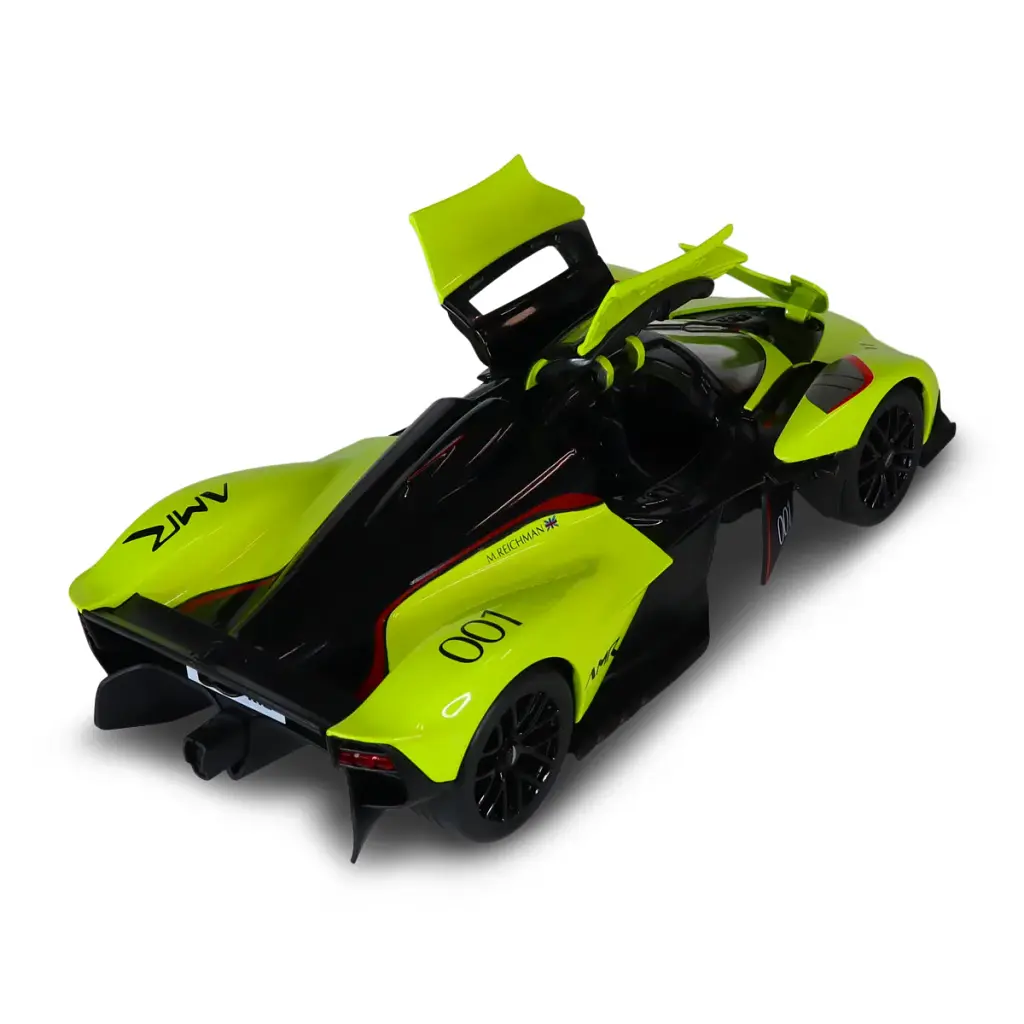 Автомодель - ASTON MARTIN VALKYRIE (жовтий, 1:18) - фото 2