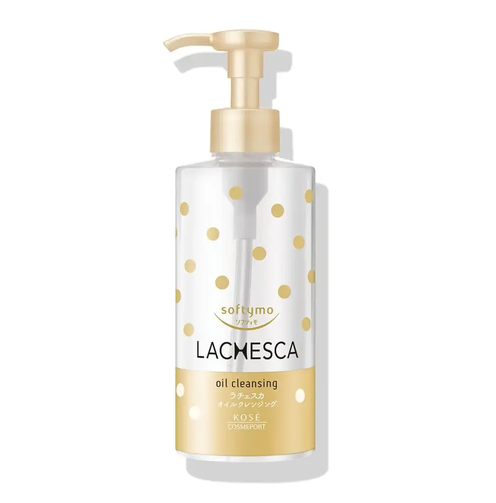 Японська гідрофільна олія Softymo Lachesca для демакіяжу та очищення пор, 230 мл