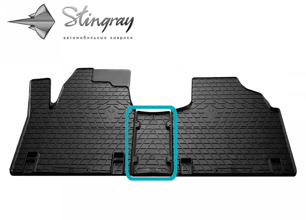 Килимок передній середній для Fiat Scudo I 1995-2007