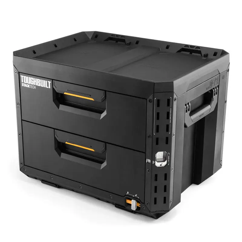 Ящик для інструментів TOUGHBUILT TB-B1-D-72 StackTech великий з 2 висувними ящиками - фото 2
