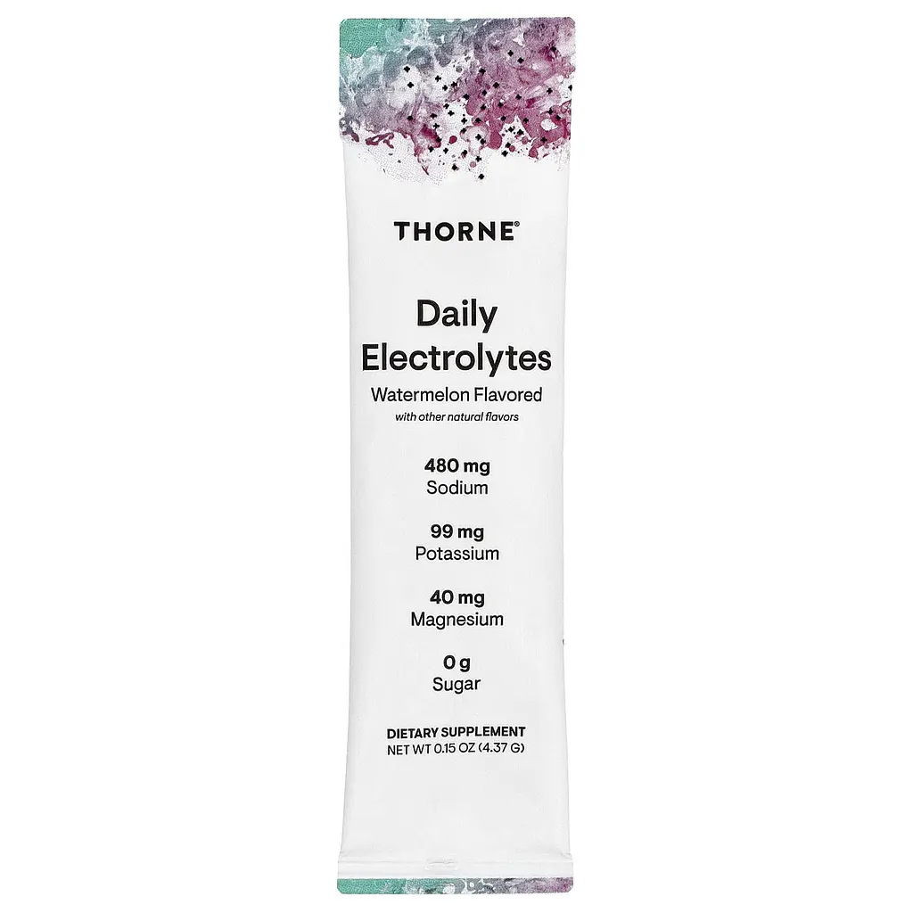 Електроліти Thorne Daily Electrolytes смак кавуна 30 стиків - фото 2