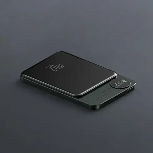 Портативная батарея iSpace Q9 MagSafe Battery 20W 10000mAh Dark Green - фото 2