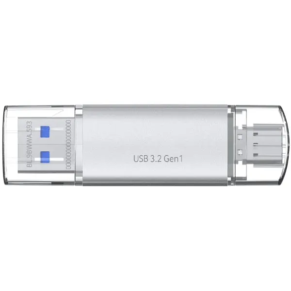 USB Flash Acer UT300 128GB Dual Drive USB-C & USB-A USB 3.2 Gen1, Retail - фото 4