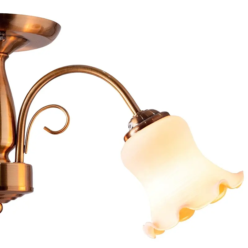 Люстра потолочная Brille флористика E14 40W G (LK-226C/3) - фото 5