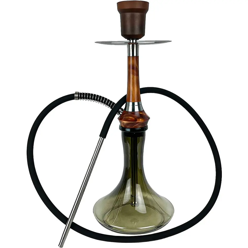 Кальян Totem Hookah Monolit Optima Bronze Craft Brown - фото 2
