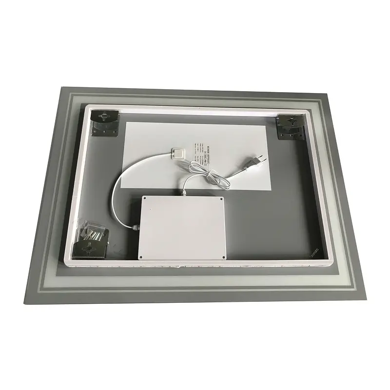 Дзеркало Zerix Alive MR06-80x60-Reverse з LED Touch, Anti-fog, димером, регулятором яскравості ZX6062 - фото 4