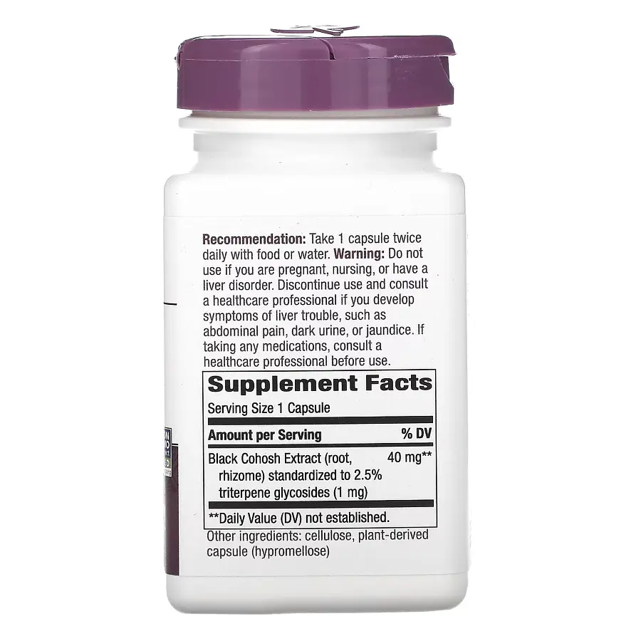 Натуральна добавка Nature's Way Black Cohosh 40 mg, 120 вегакапсул - фото 2