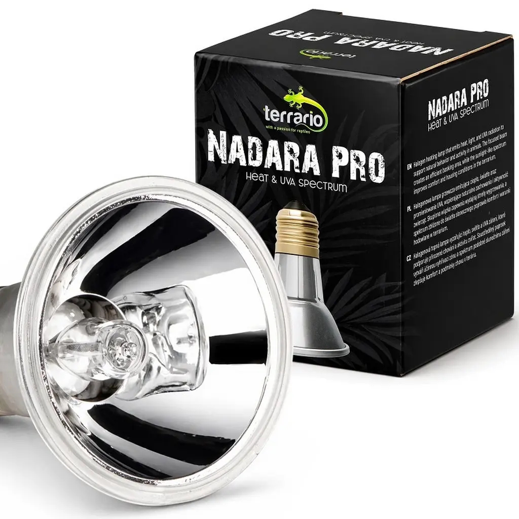 Галогенна лампа UVA Terrario Nadara Pro 25W E27 для тераріуму - фото 7