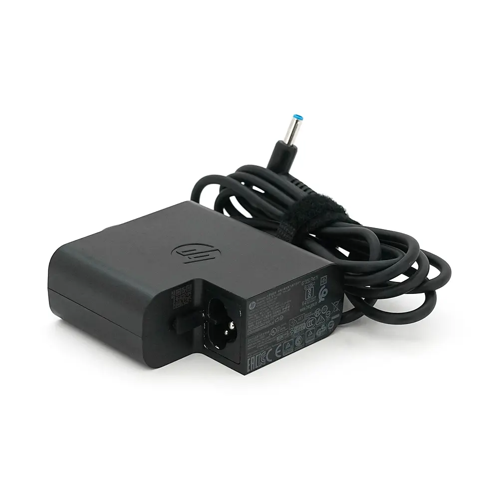 MERLION NEW power supply for HP laptop 19.5V 3.33A (65 W) plug 4.5*3.0mm, length 0.9m + power cable - фото 2