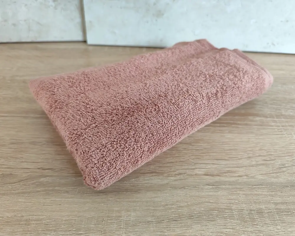 Рушник махровий Узбекистан 50х90 бежевий 400 г/м2 - фото 3