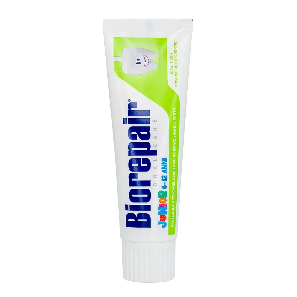 Дитяча зубна паста Biorepair Джуніор від 6 до 12 років 75 ml (8017331097311) - фото 2