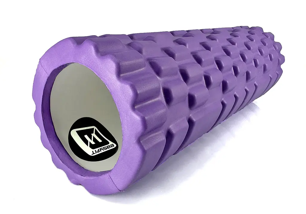 Масажний ролер EasyFit Grid Roller Mini 30 см фіолетовий (EF-2017-V) - фото 2