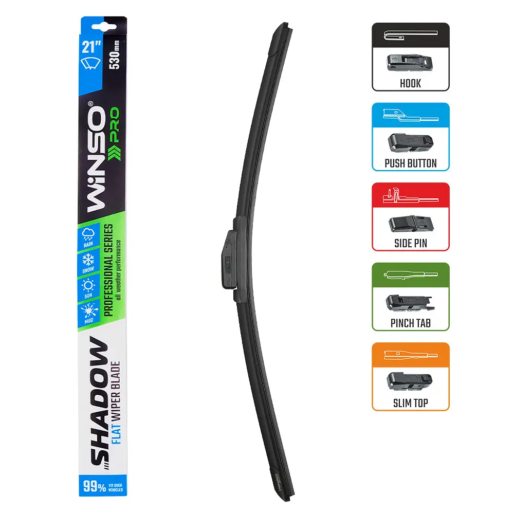 Бескаркасная щетка Winso Pro Shadow 21/530 мм (117530) - фото 3