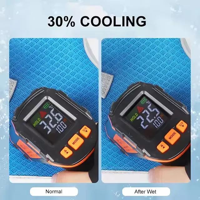 Літній охолоджувальний жилет для собак Derby Summer Dog Cooling Vest PPA0116-4, Blue, L - фото 7