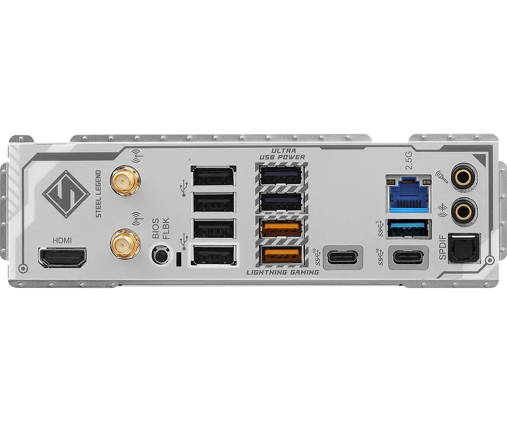 Материнська плата ASRock B850 Steel Legend Wi-Fi Socket AM5 (B850 Steel Legend WiFi) - фото 4