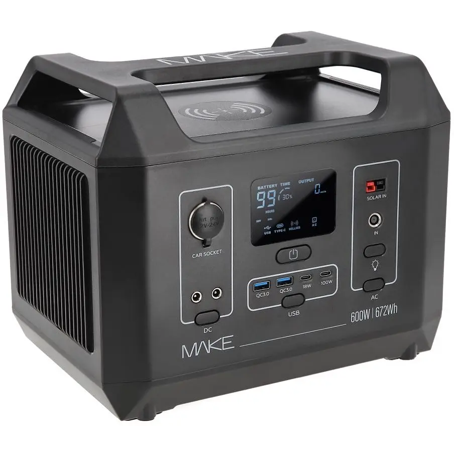 Зарядна станція MAKE 600W 672Wh (MPS-6002) - фото 3