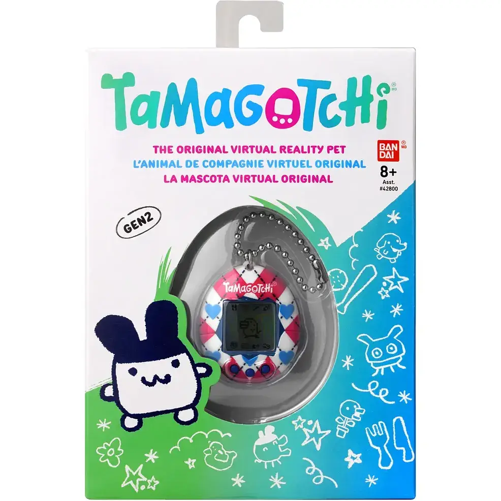Інтерактивна іграшка Tamagotchi Original Argyle Heart (123759) - фото 5
