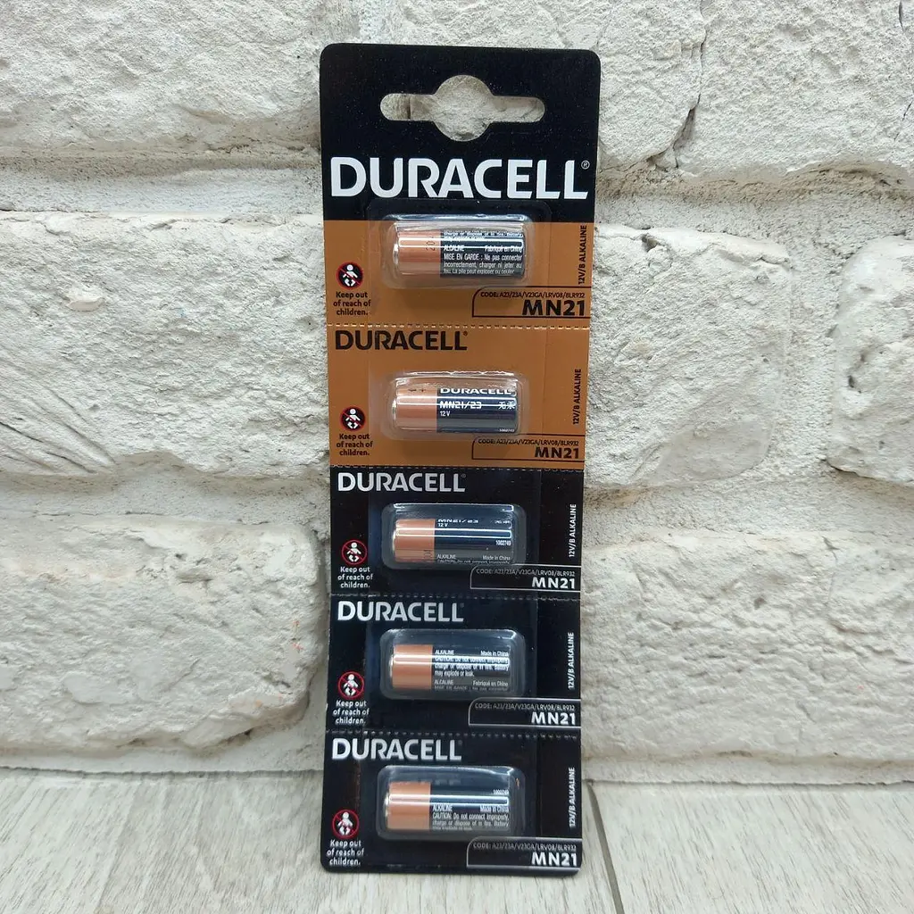 Батарейка Duracell 23A MN21 Alkaline 12V 5 шт./уп - фото 5