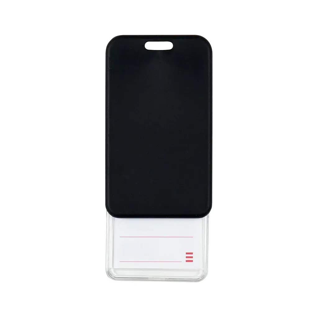 Бейдж Axent чохол SoftTouch матовий, 54х85мм ,чорний (4550V-01-A) - фото 3