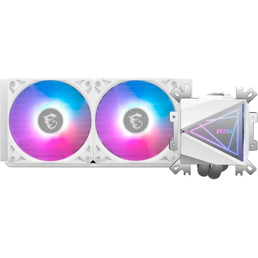 Система водяного охолодження MSI MAG CoreLiquid I240 White [149440] - фото 3